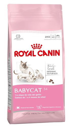 Baby Cat 34 Royal Canin Bosa De 2kg (envio Por La Zona S/c)