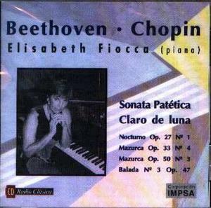 Beethoven & Chopin - Elisabeth Fiocca - Cd