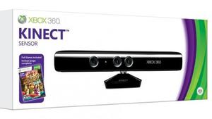 Kinect Sensor Xbox 360 Nuevo + Juego+funda
