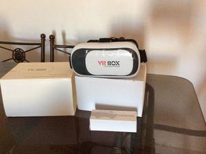 Lente de realidad virtual vr box con joystick bluetooth