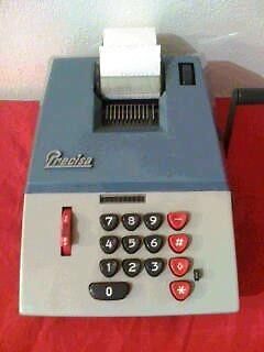 Maquina calculadora antigua precisa