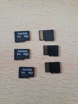 Memoria Micro Sd 2gb (sueltas)