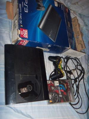 Playstation sony 3, slim 250 gigas, en caja