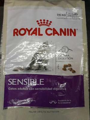 Royal Canin Sensible 33 Gato Adulto 7.5 Kg Envios