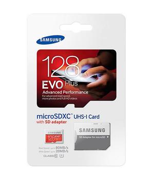 Samsung Evo Plus 128gb Memoria Clase 10 S7 Envio Gratis!!!