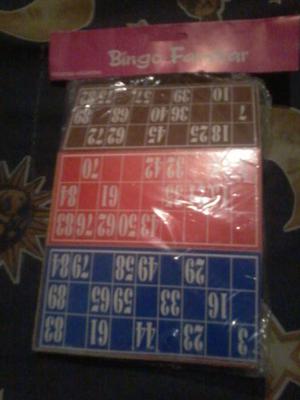 Vendo juego de bingo familiar