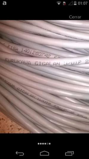 Cable de red FURUKAWA giga LAN 100% cobre 