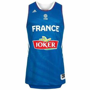 Camiseta De Basket De Francia Xl Unica