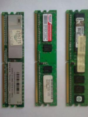 Vendo 3 memorias DDRMB