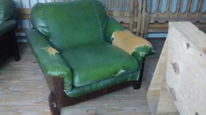 Vendo Sillon Retro Un Cuerpo Para Retapizar