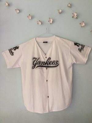 Casaca Camiseta Baseball Yankees Fase Cuatro