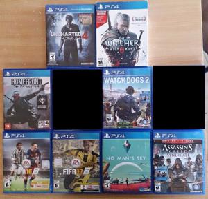 JUEGOS PS4.