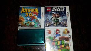 Nintendo 3ds + 3 juegos