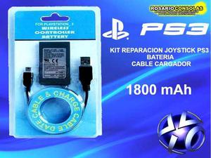 Bateria Para Joystick Playstation mah + Cable Usb