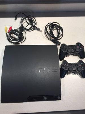 Ps3 Usada 250 Gb + 2 Joystick Originales + 2 Juegos