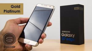 Samsung S7 edge nuevos GOLD CAJA CERRADA LIBRE DORADO