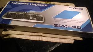 Teclado Multimedia Keyboard Speed SPK - 58