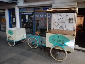 Triciclo foodbike reparto publicidad eventos