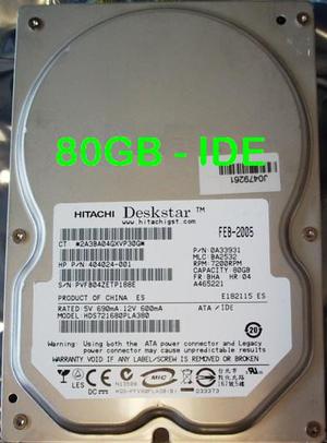 HD DISCO RIGIDO 80GB IDE