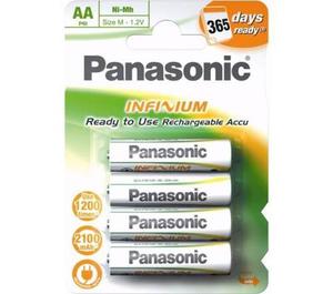 Pilas Recargables Aaa Panasonic Infinium 800mha Pack X4 Pila