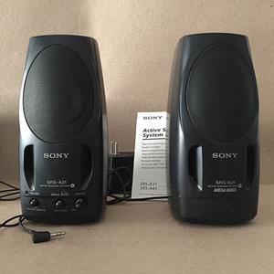 parlantes externos SONY Mega Bass SRS-A31