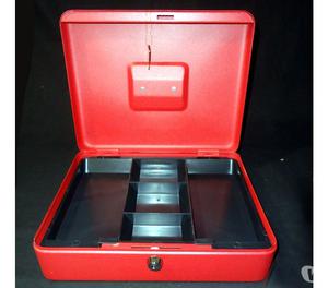 Cofre Portavalor Rojo 300 x 240 x 90 mm. X 1 Un.