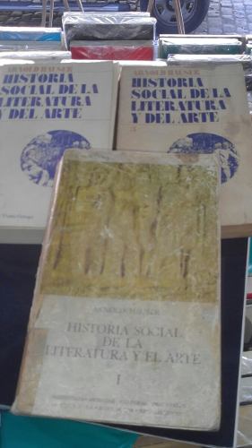 Historia Social De La Literatura Y El Arte Arnold Hauser