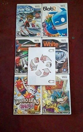 Lote de Juegos para Nintendo Wii -No funcionan-