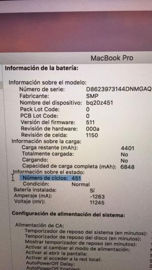 MacBook retina i7 15"