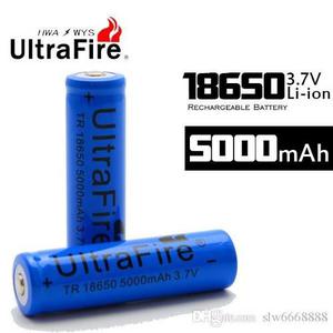 Pila Ultrafire  Recargable mah X 2 + Cargador Doble