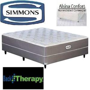 Sommier Y Colchon Simmons Back Therapy Espuma 150 X 190