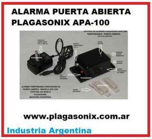 alarma de puerta abierta temporizable apa-100 y 109