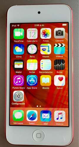 Ipod Touch 5, 64gb Rojo Excelente Estado, En Caja Original