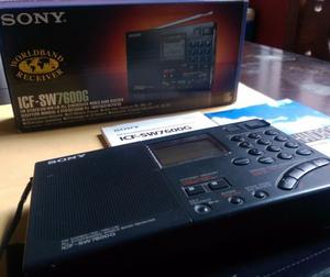 Radio Multibanda Receptor Mundial Sony Digital Icfswg