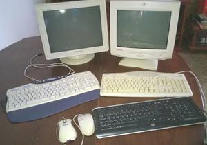 Vendo Monitores con teclados y mouse