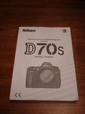 manual nikon d70s en papel en ingles