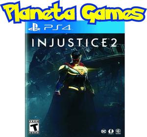 Injustice 2 Playstation Ps4 Fisicos Nuevos Caja Cerrada