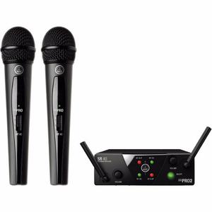 Micrófono Inalambrico Akg Wms40 Mini 2 Sist Uhf Doble Vocal