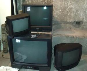 Vendo en blok,4 televisores,se vende todos juntos, ideal
