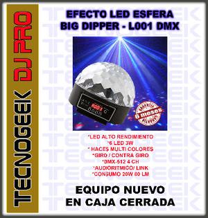 esfera led dmx big dipper l001 audiorritmica y programable