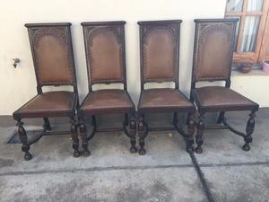 4 sillas de estilo