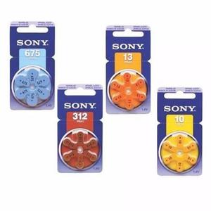 60 Pilas Audifono Sony Original 