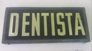 Antiguo cartel dentista