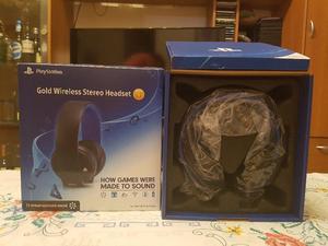 Auriculares Sony (Gold Wireless Stereo) 7.1 Como Nuevos