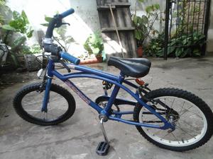 Bicicleta niño rodado 17" tipo playera