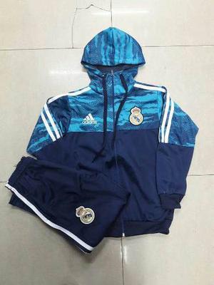 Conjunto Campera Pantalón Niños Real Madrid