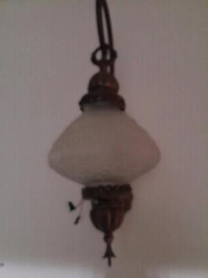 Lámpara de pared de bronce