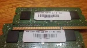 Memoria RAM para notebook/Netbook DDR3 4GB  MHz