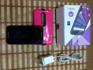 Moto G3 8gb + MicroSd 16Gb + Vidrio Templado + Funda + Para