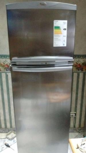 VENDO HELADERA WHIRLPOOL NO FROST DE ACERO INOXIDABLE